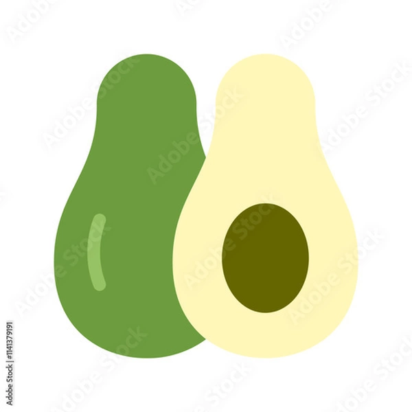 Obraz Avocado Icon