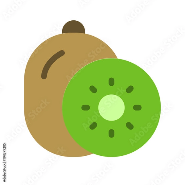 Obraz Kiwi Icon