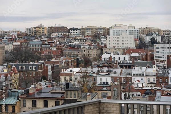 Obraz view of the city