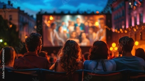 Fototapeta Entertainment Innovation: Revolutionizing entertainment through AI and interactive platforms, enhancing streaming, content creation, and distribution with innovative, user-focused solutions.
