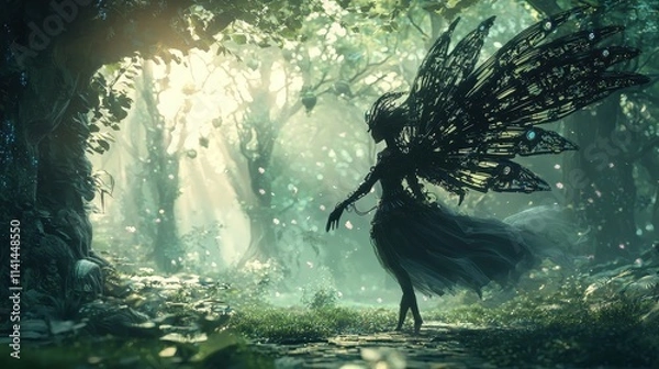 Obraz Surreal AI Faerie