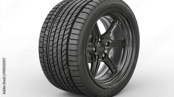 Fototapeta 車のタイヤ