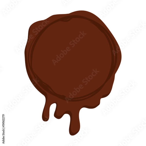 Obraz seal stamp icon. label design. Vector graphic