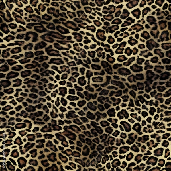 Obraz leopard, skin texture, fluffy background, small leopard spots, modern design
