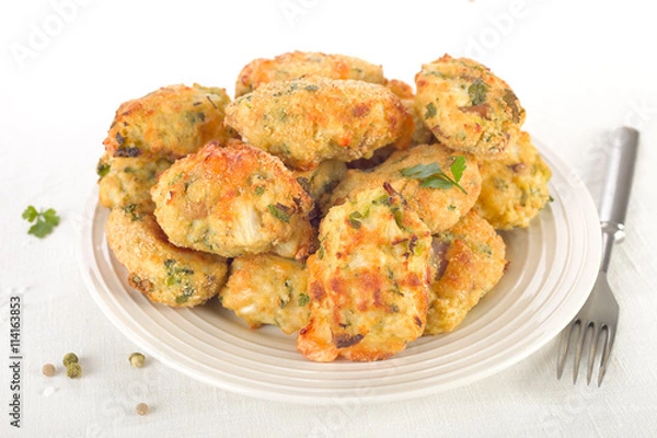 Obraz Blumenkohl- Burger