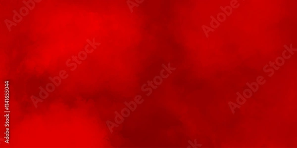 Fototapeta Abstract grainy red grunge texture with blood red smoke, red paper texture. Grunge red metal background. Red Textured surface of colored plastic, abstract background. Professional Stock Photo.