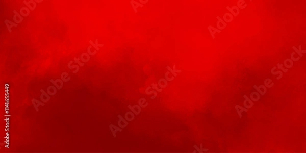 Fototapeta Abstract grainy red grunge texture with blood red smoke, red paper texture. Grunge red metal background. Red Textured surface of colored plastic, abstract background. Professional Stock Photo.
