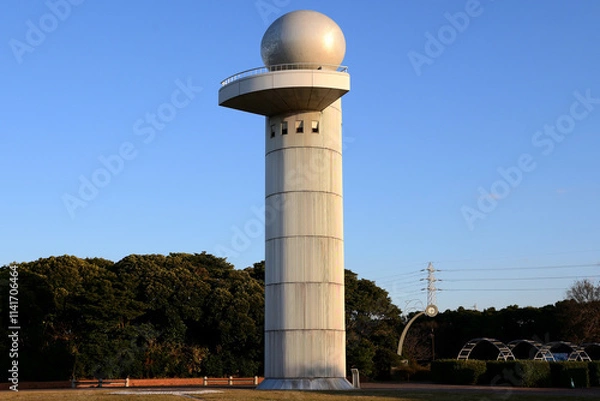 Fototapeta 袖ヶ浦海浜公園展望台