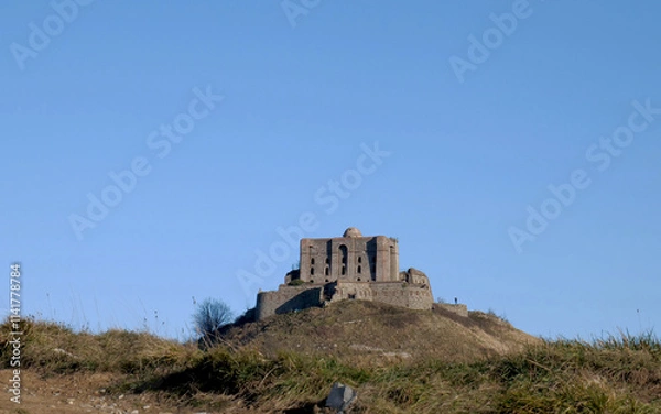 Fototapeta Forte Diamante, an important Genoese fortification located in the Italian municipality of Sant'Olcese. 