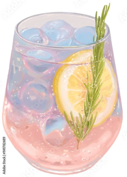 Obraz pink lemonade