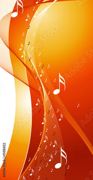 Obraz hintergrund, musik