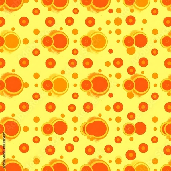 Fototapeta Sunny Abstract Circles Pattern 