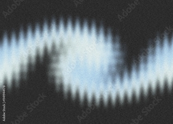 Fototapeta An abstract retro grainy wavy gradient blur background image.