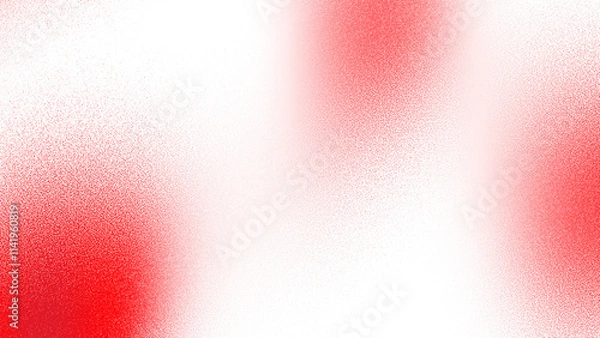 Obraz Red Blurred transparent gradient background. Transparent Gritty sand noise overlay background. PNG with grunge texture, distressed effect