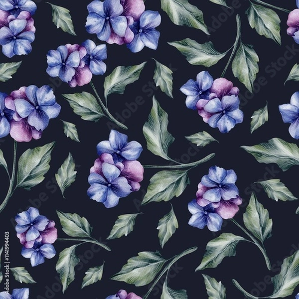 Obraz seamless floral pattern