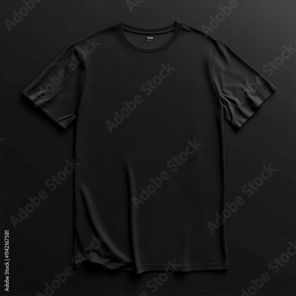 Obraz black thsirt mockup