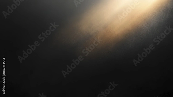 Obraz subtle black gradient background with soft light rays shining through