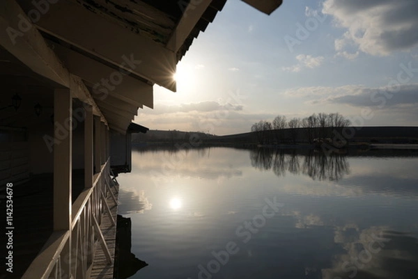 Obraz bridge over the river