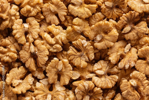 Obraz Fresh raw crispy walnuts without shells