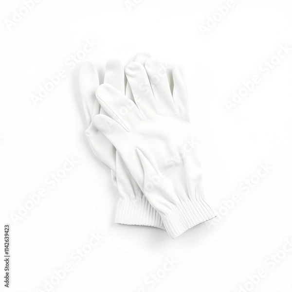 Fototapeta gloves isolated on white