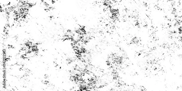 Obraz Grunge black and white scratch dust crack wall white dust texture.Black and white grunge seamless texture, Distressed vector damage wall grunge black sketch texture.