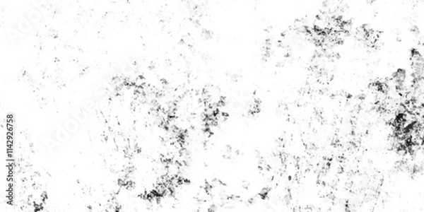 Obraz Grunge black and white scratch dust crack wall white dust texture.Black and white grunge seamless texture, Distressed vector damage wall grunge black sketch texture.