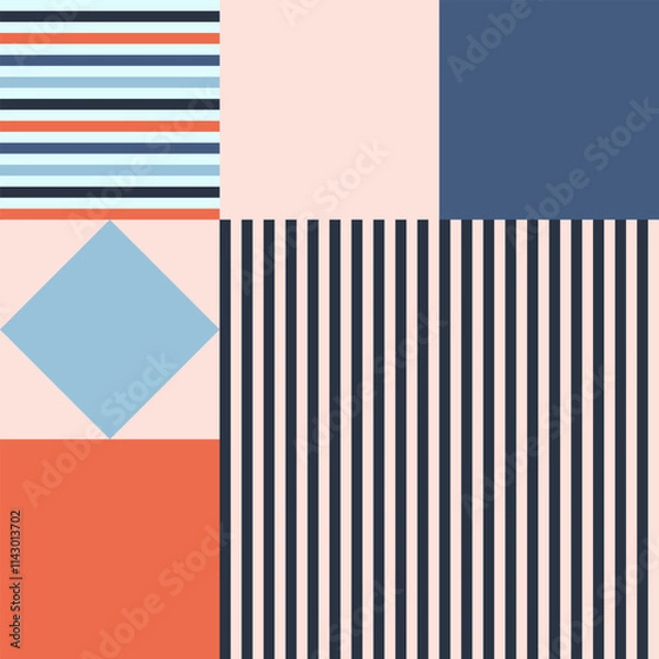 Fototapeta abstract geometric pattern