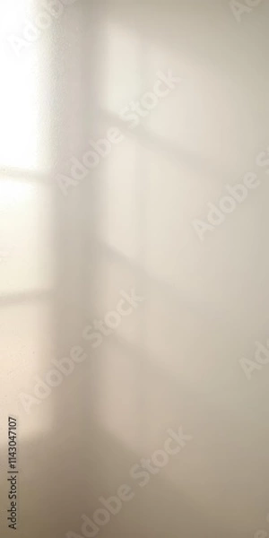 Fototapeta Soft, diffused light through opaque, frosted glass surface, opaque, diffused light
