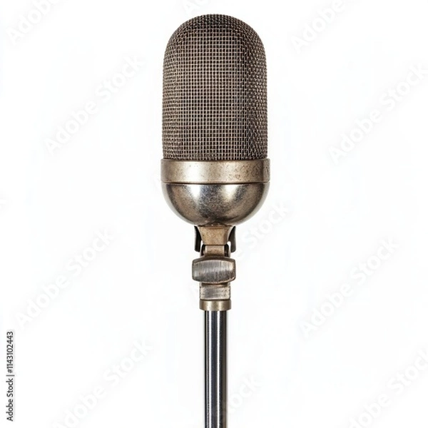 Obraz microphone isolated on white