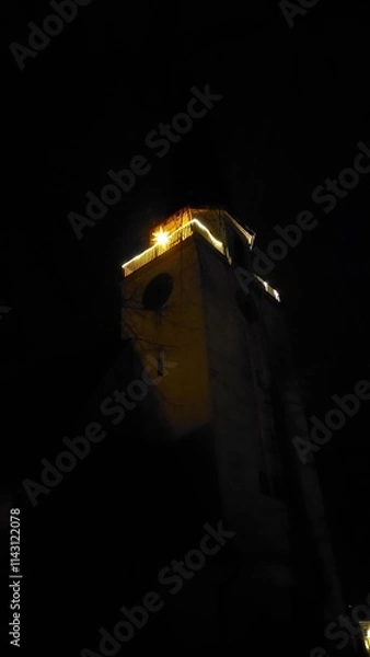 Obraz church at night 