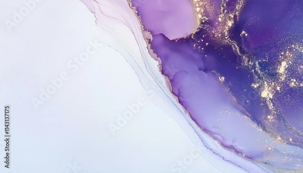 Fototapeta エレガントな抽象的テクスチャアート（紫）