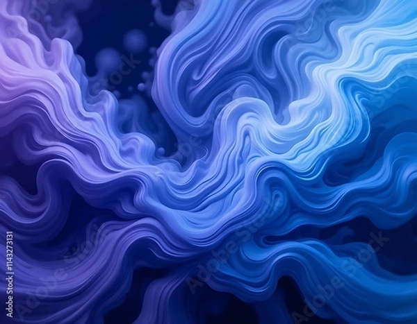 Fototapeta Curving Currents: A Mesmerizing Dance of Light and Shadow