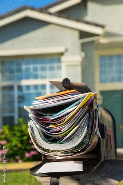 Fototapeta Junk mail