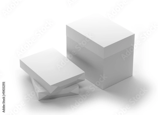 Fototapeta Paper Box
