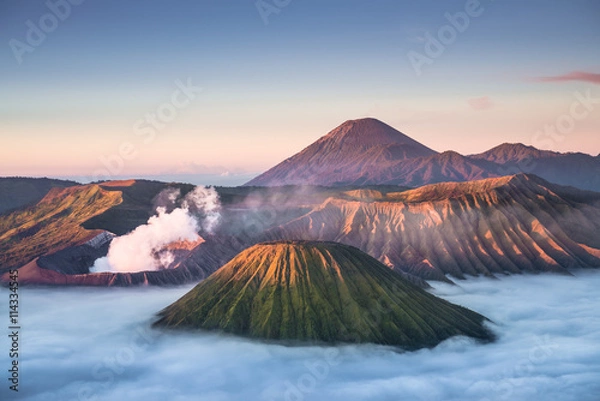 Obraz Mount Bromo volcano during sunrise