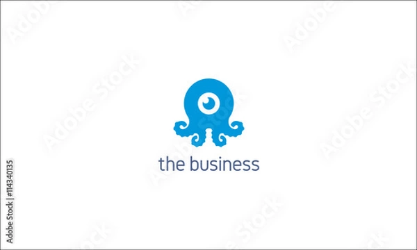 Obraz Octopus Business Logo