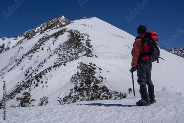 Obraz 西穂独標へ