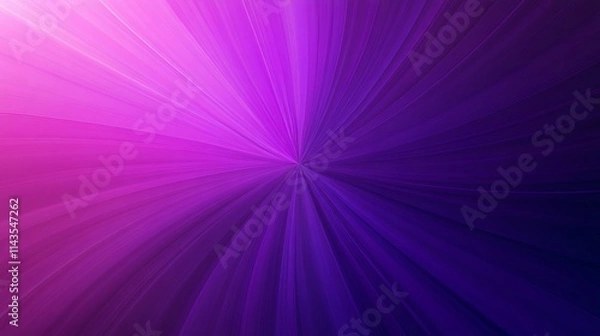 Fototapeta Vibrant rays abstract vector art spreading outwards in gradient. AI Generated