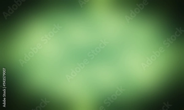 Fototapeta green color  gradient   black vignette   design  abstract  background