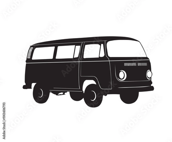 Fototapeta retro vehicle high vector