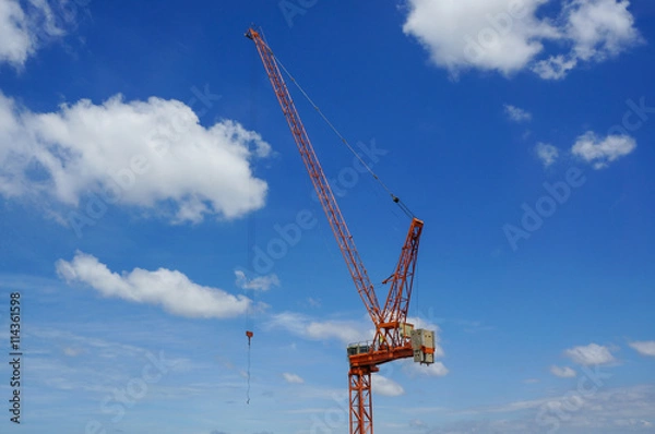 Fototapeta TOWER CRANE