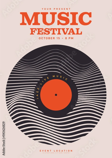 Fototapeta MUSIC POSTER_241127_01