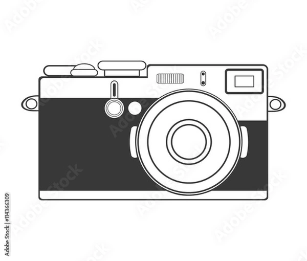 Fototapeta Photocamera retro