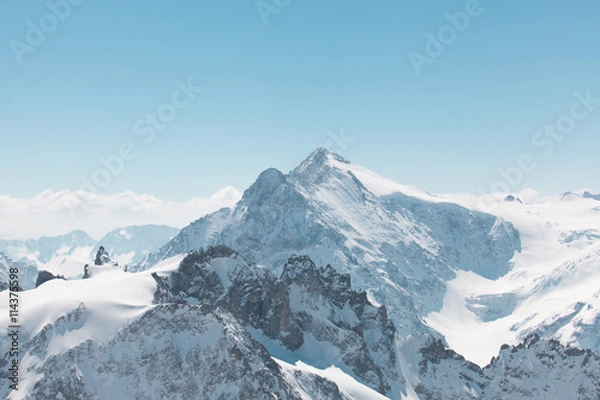 Obraz Winter landscape in the Titlis