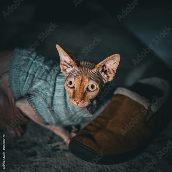 Obraz Cat Sweater