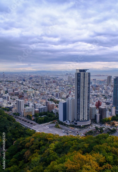 Fototapeta downtown city