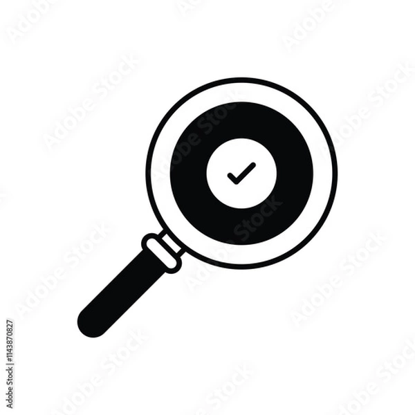 Fototapeta Search vector icon