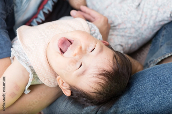 Fototapeta かわいい赤ちゃん 笑顔