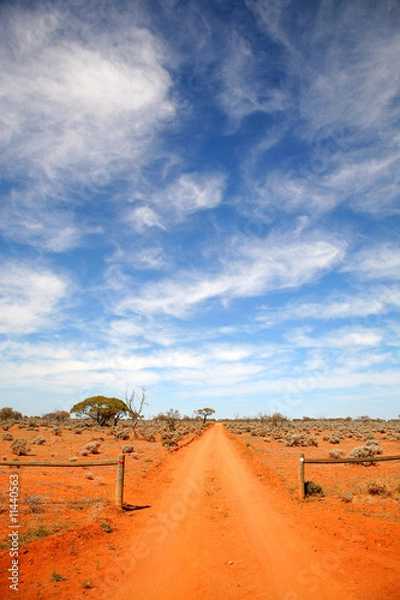 Fototapeta Outback road Australia