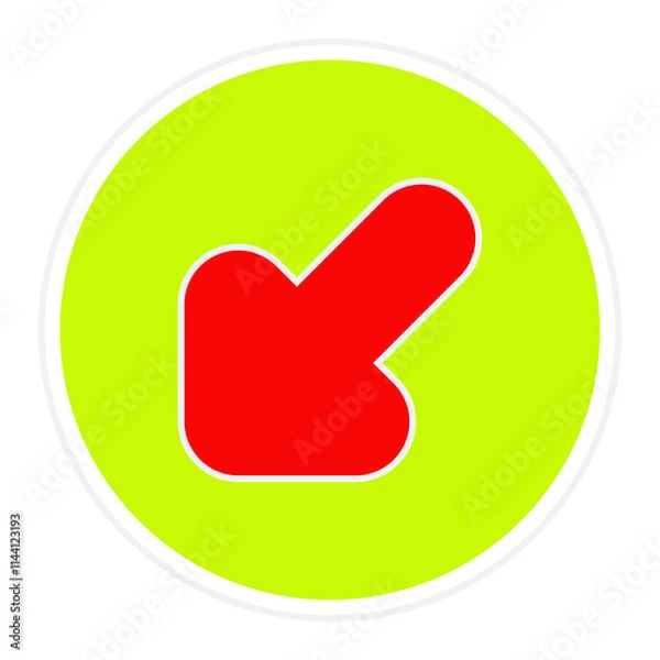 Obraz alternating arrow